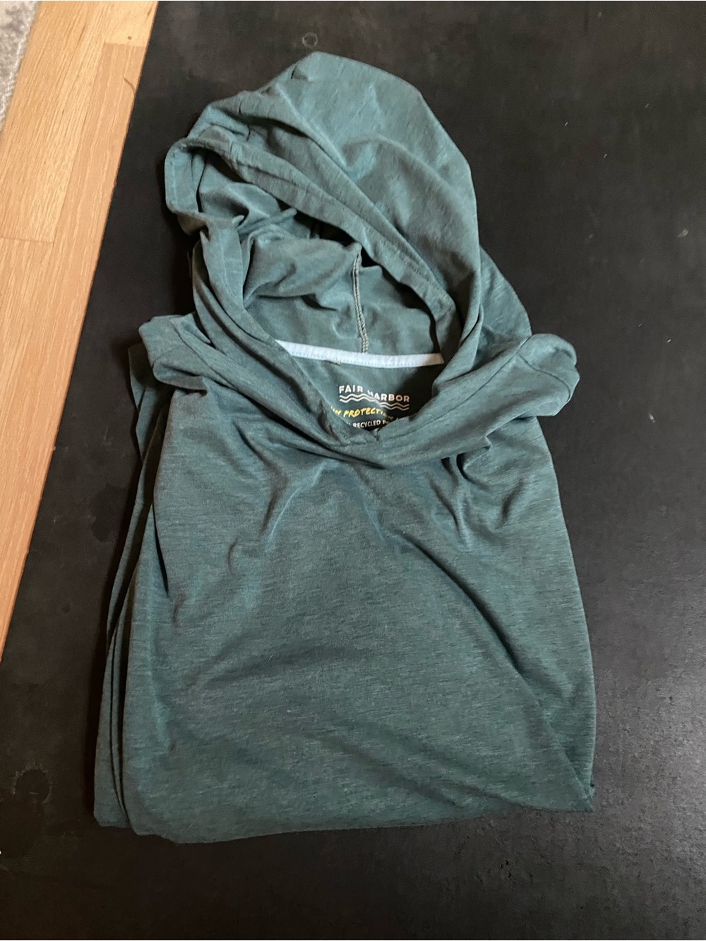 Fair Harbor Forest Green Hooded Pullover